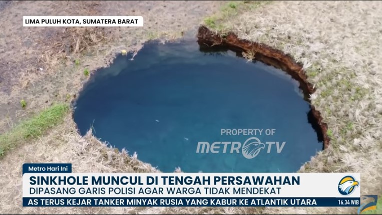 Sinkhole: Fenomena Lubang Besar yang Bisa Menelan Segala Sesuatu dengan Cepat