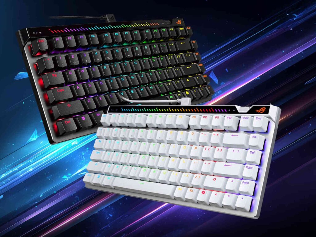 Asus Luncurkan Keyboard Gaming Ringkas dengan Analog Switch, Touchpad, dan Fitur Input Tambahan