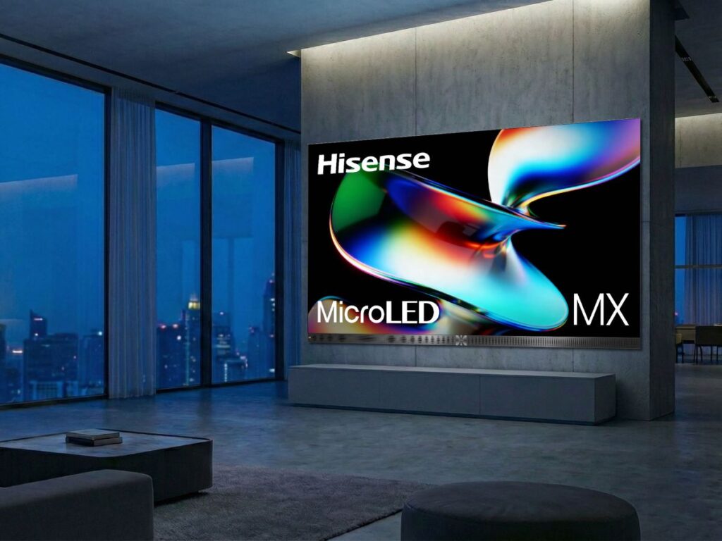 Hisense Rilis Layar MicroLED 163 Inci RGBY, Raih Penghargaan Inovasi Terbaru