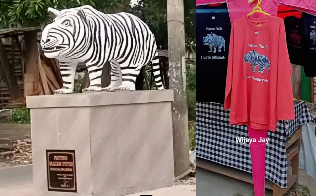 Patung Macan Ikonik Kediri Kini Punya Merchandise Resmi, Peluang Cuan Baru untuk Warga!