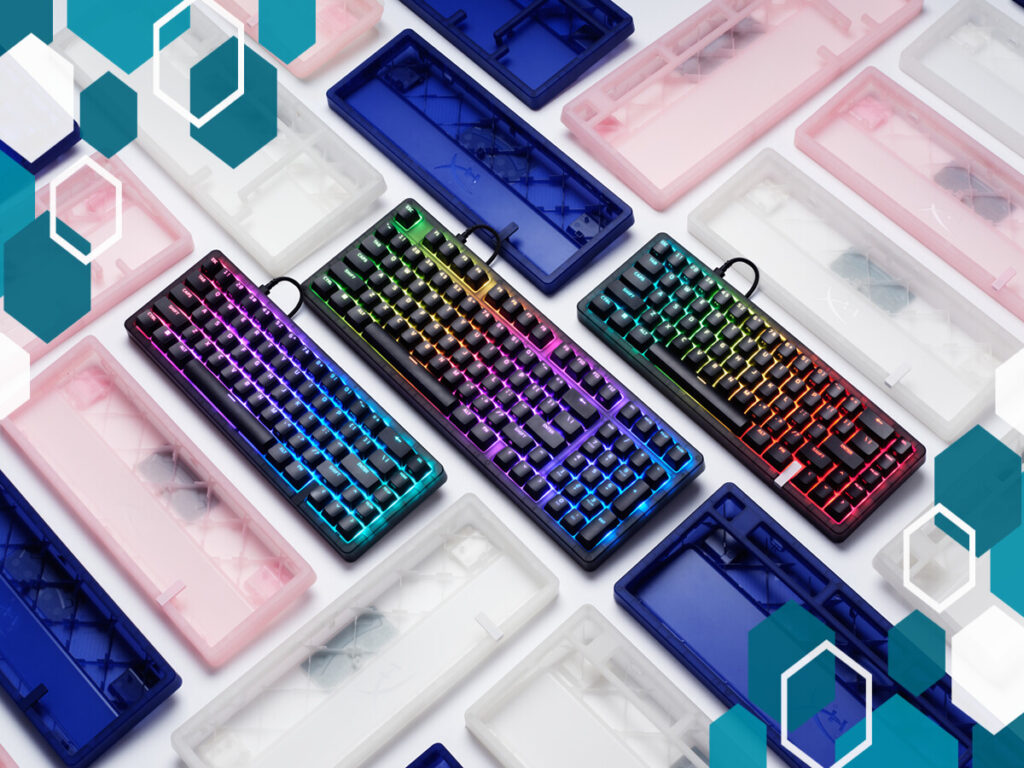 HP Rilis Keyboard Gaming HyperX Origins 2 dengan Polling Rate 8kHz dan Desain Modular