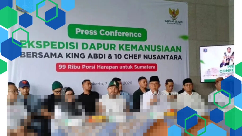 Baznas DKI Salurkan 99 Ribu Porsi Makanan untuk Korban Bencana di Sumatra