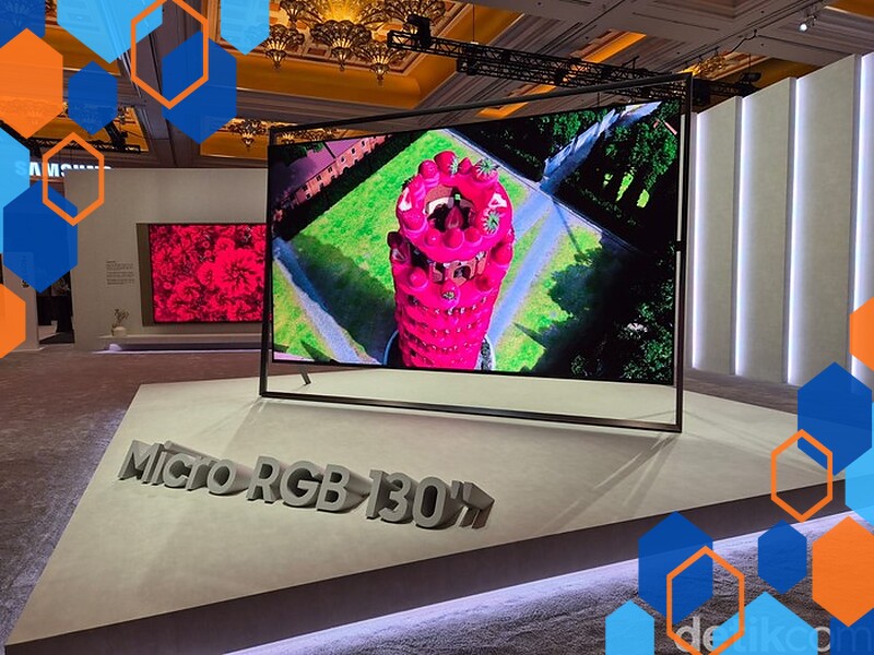 Samsung Perkenalkan TV 130 Inci dengan Layar Micro RGB Pertama di Dunia