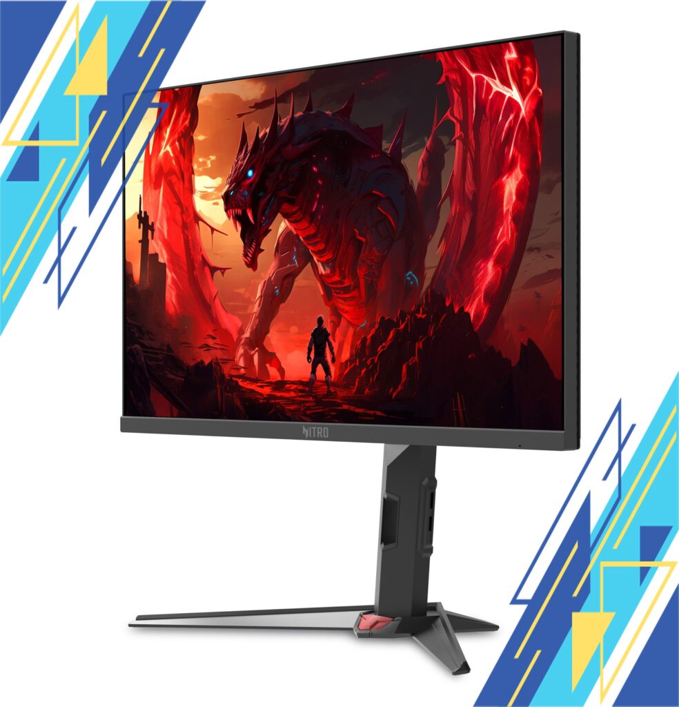 Acer Nitro XV270X Hadirkan Layar 5K 165Hz & 1440p 330Hz DFR untuk Gamer Mainstream