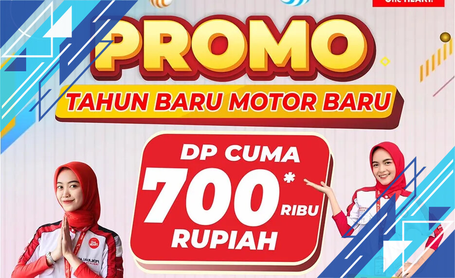 Promo Motor Terbaru: DP Ringan Mulai 700 Ribu & Hadiah Motor Gratis Menanti Kamu!