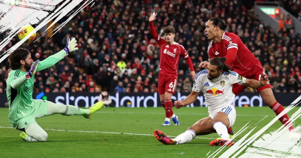 Leeds Tahan Imbang Liverpool di Anfield Tanpa Gol, Pertandingan Berakhir Seri