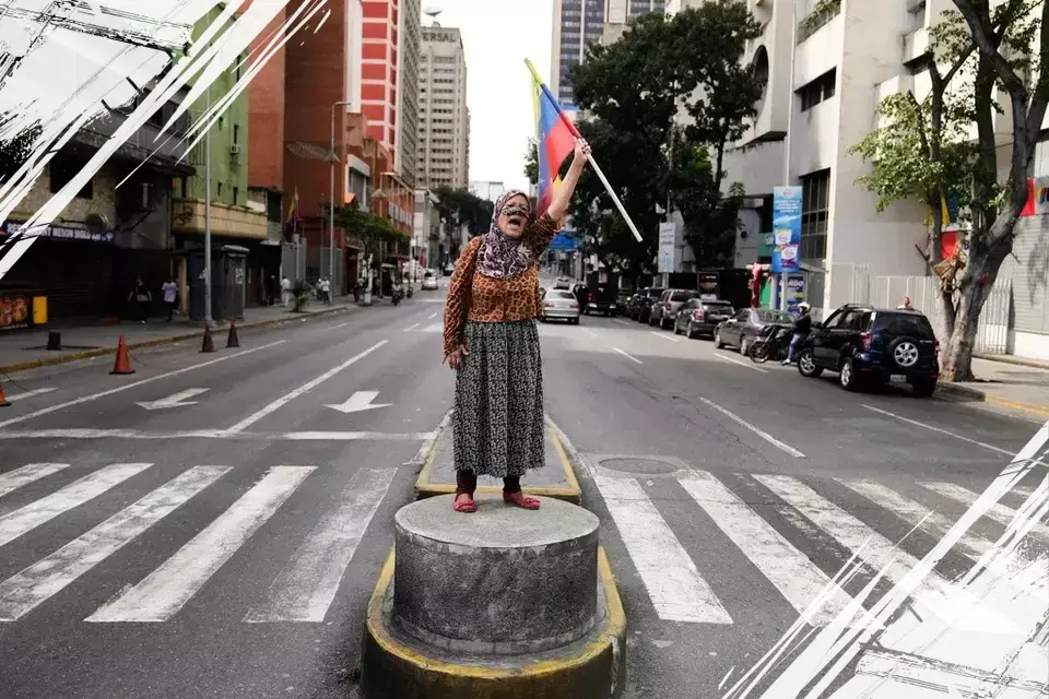 Kondisi Venezuela Memburuk, Pendukung Maduro Bersenjata Kuasai Jalanan dengan Kekerasan