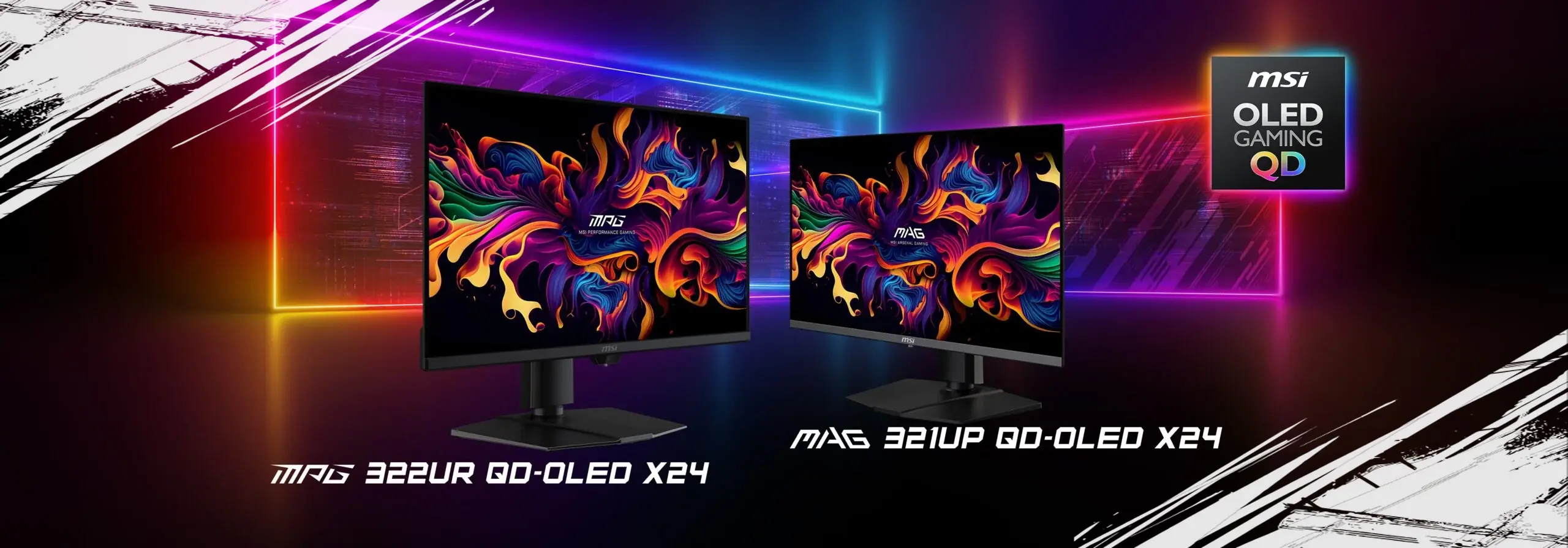 2 Monitor Gaming 32 Inci 4K QD-OLED dengan Teknologi 5-Lapis Tandem Terbaru