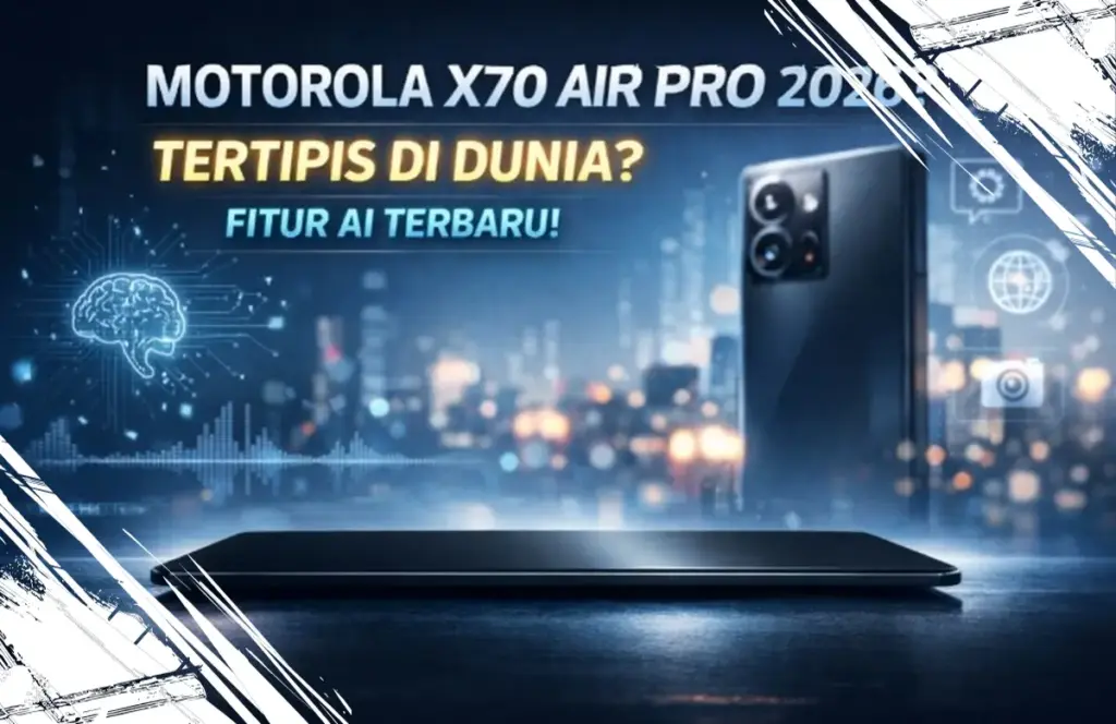 Motorola X70 Air Pro Generasi Baru: Ponsel Super Tipis dengan Teknologi AI Terbaru dan Spesifikasi Lengkap
