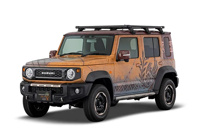 Suzuki Jimny Edisi Monster Hunter Resmi Meluncur di Ajang Pameran Otomotif Bergengsi