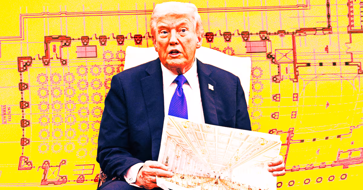 Trump Ungkap Luas Area Ballroom yang Sebenarnya di Propertinya