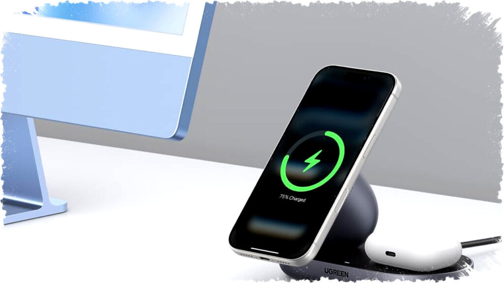 Rahasia Kenyamanan Modern, UGREEN Qi2 15W Wireless Charger 2-in-1 Langsung Diskon 35% untuk Hidup Lebih Praktis