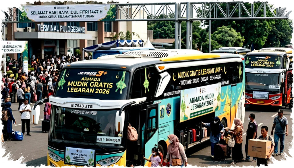 Link Mudik Gratis Lebaran 2026 Terbuka, Daftar Sekarang Atau Kehilangan Kesempatan Pulang Kampung!