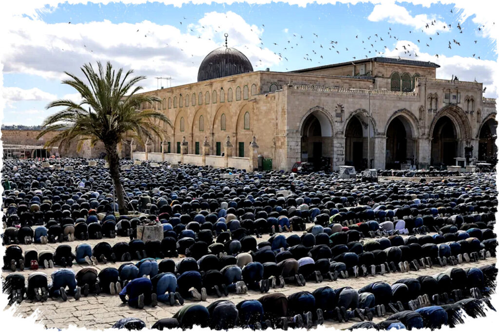 Seribu Kekuatan Doa di Al-Aqsa Melawan Pembatasan Israel, Ribuan Jamaah Ramadhan Hadir Meski Izin Ditolak
