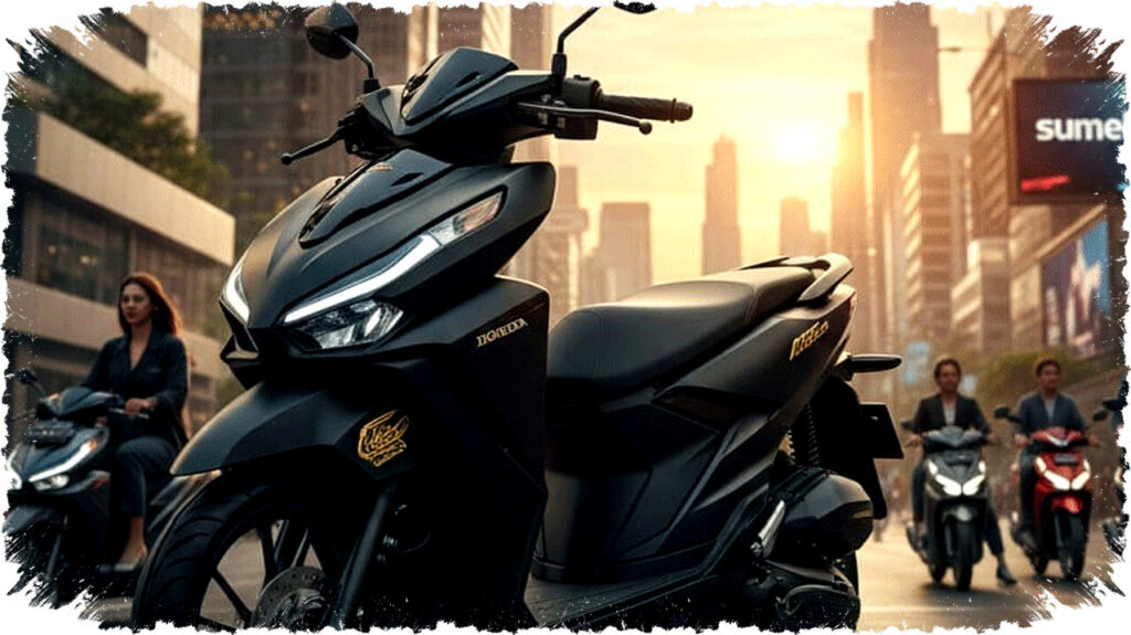 Pesona Mewah Honda Beat Alpha 2026 Matte Elegan dan Rangka eSAF Ringan Memukau Kota Modern