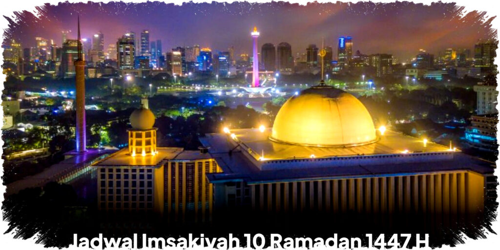 Jadwal Imsakiyah Jakarta 10 Ramadan 1447 H Sabtu 28 Februari 2026 Pengingat Sahur Tepat Waktu, Rahasia Khusyuk Puasa dan Berkah Berlimpah