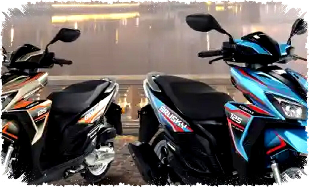 Jarang Terungkap, Kawasaki BRUSKY 125 Skuter Matic Regional Harga 21 Jutaan Bawa DNA Sporty Ninja!