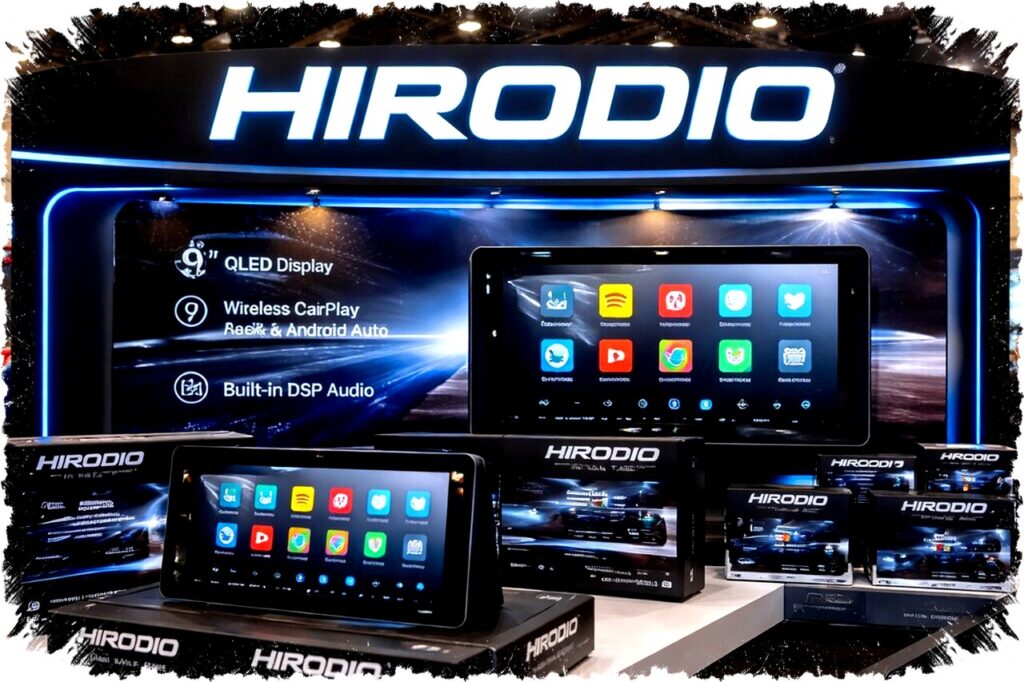 Hirodio Gamma 9 Air Series Head Unit Rp1 Jutaan, Layar QLED 9 Inci dan Wireless CarPlay Ubah Mobil Biasa Jadi Premium