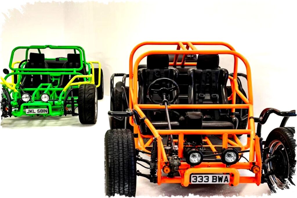 Benedict Radcliffe Ciptakan Duo Dune Buggy Unik Berbasis VW Beetle, Seni Skulptur Bertemu Mesin Fungsional Off-Road