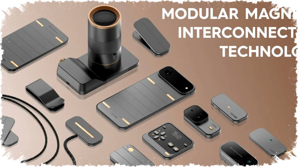 TECNO Siap Ubah Arah Industri dengan Smartphone Modular Tertipis di Dunia, Usung Kustomisasi Radikal dan Desain Futuristik