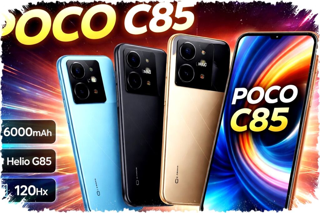 Poco C85 Hadirkan Layar Lebar 6,9 Inci dan Baterai Jumbo 6000 mAh dengan Desain Tipis Modern di Harga Terjangkau