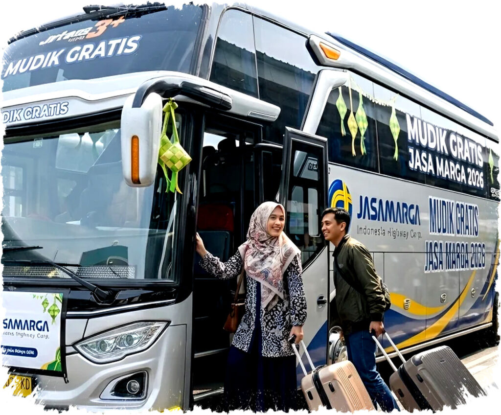 Mudik Gratis Jasa Marga 2026 Resmi Dibuka Segera Daftar Kuota Terbatas Rute Lengkap dan Syaratnya Harus Tahu!