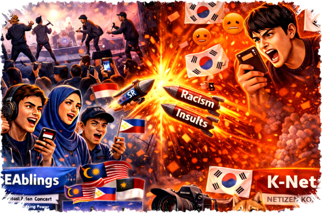 Perang Digital SEAblings vs K-Netz Bermula dari Konser DAY6 hingga Memanas dengan Isu Rasisme dan Harga Diri ASEAN