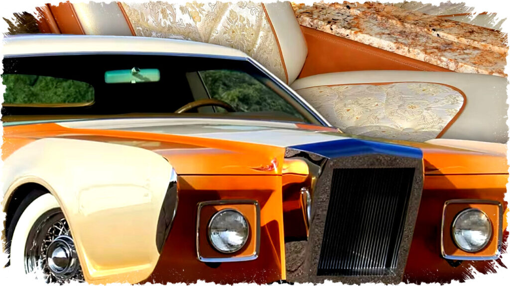 Lincoln Continental 1973 Ini Hadir dengan Interior Trim Granit Asli yang Berat dan Eksentrik untuk Pecinta Modifikasi Unik