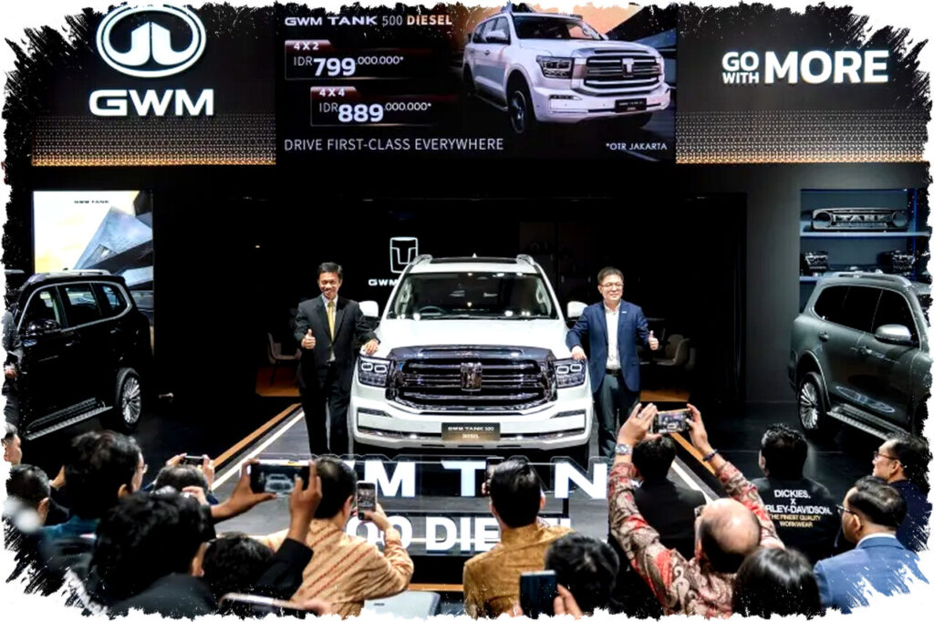 Debut Gemilang Tank 500 Diesel GWM Catat Rekor Pesanan Nyaris 600 Unit di IIMS 2026 Dengan Dominasi Varian Premium