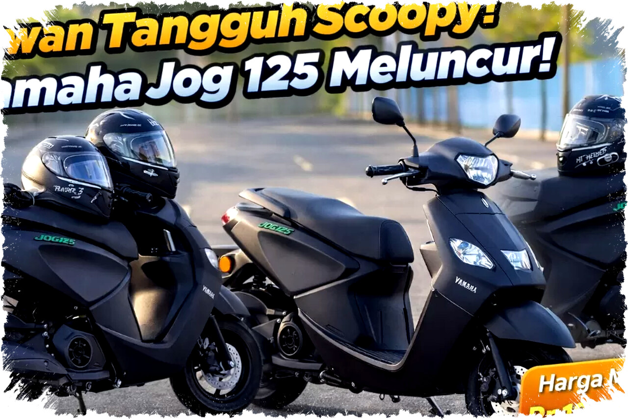 Yamaha Jog 125 Meluncur Dengan Desain Retro Stylish dan Harga Rp19 Jutaan Siap Jadi Lawan Tangguh Honda Scoopy