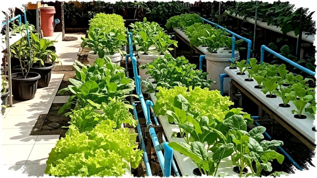 9 Desain Kebun Sayur Hidroponik Ember Modal Kecil yang Efisien dan Solutif untuk Lahan Terbatas Anda