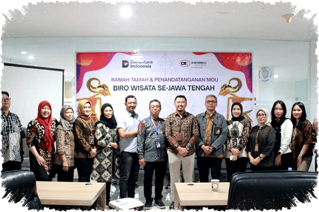 Askrindo Gandeng 20 Biro Travel Perkuat Perlindungan Wisata Jateng Bidik 53 Juta Pengunjung Dengan Standarisasi Asuransi Perjalanan