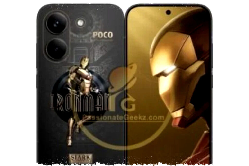 Bocoran Poco X8 Pro Iron Man Edition Tampilkan Desain Abu-abu Emas Mewah dengan Detail Eksklusif Menjelang Peluncuran