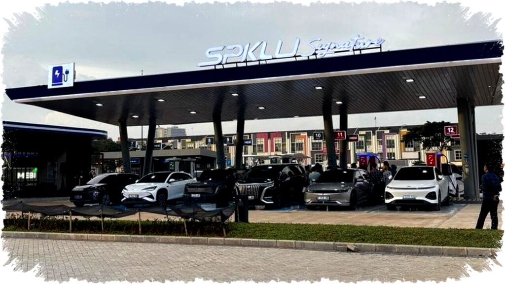 SPKLU Ultra Fast Charging Pertama di Tangsel Isi Baterai Mobil Listrik 10 Persen ke 80 Persen Cuma 20 Menit