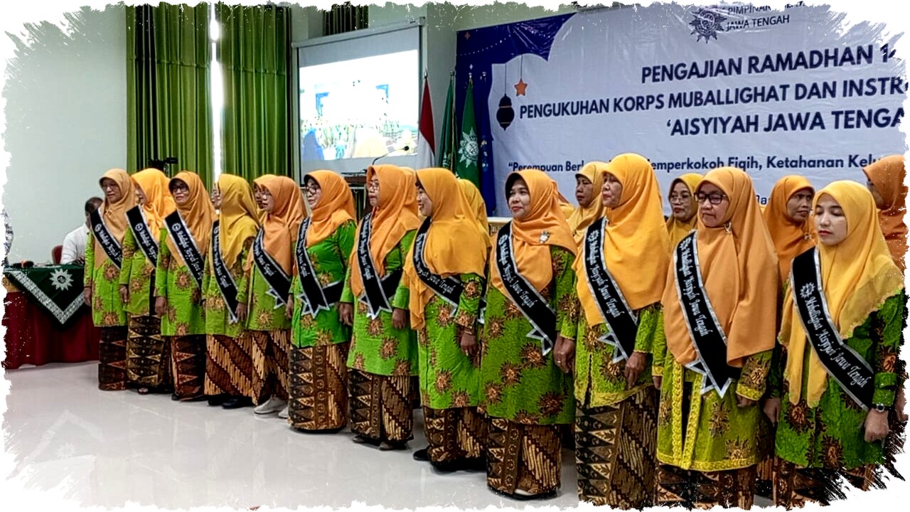 Pengajian Ramadan dan Pengukuhan Korps Muballighat PWA Jateng Hadirkan Strategi Baru Dakwah Perempuan di Era Digital Pengajian Ramadan dan Pengukuhan Korps Muballighat PWA Jateng Hadirkan Strategi Baru Dakwah Perempuan di Era Digital