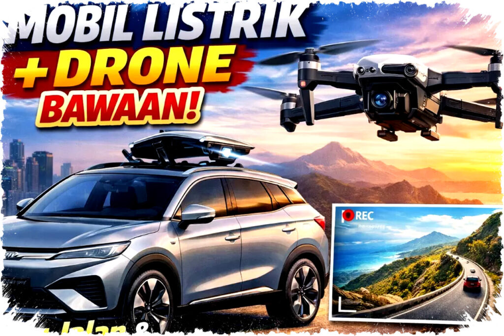 BYD Hadirkan Mobil Listrik Dengan Drone Otomatis yang Terbang Sendiri Saat Berkendara Teknologi Revolusioner Masa Depan