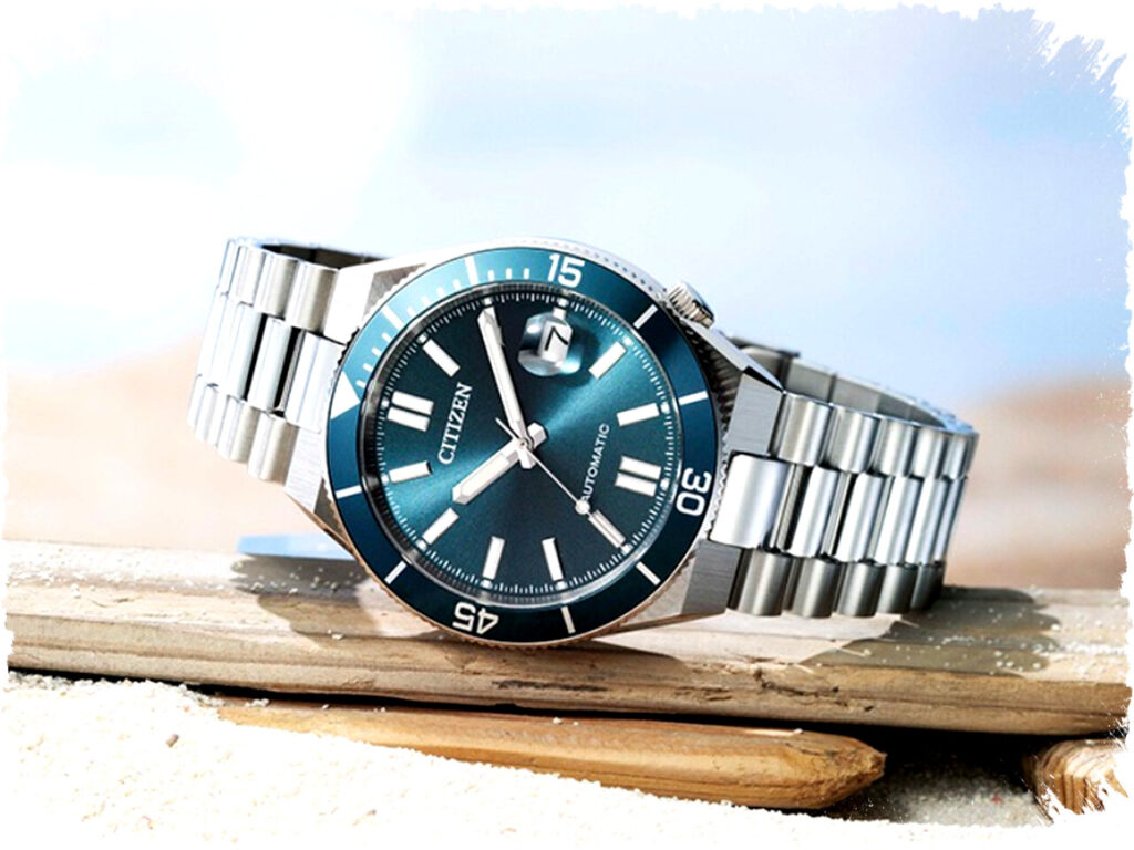 Citizen Luncurkan Jam Tangan Stainless Steel Terbaru dengan Kaliber 8210 dan Sapphire Crystal yang Tangguh serta Fitur Rotating Bezel