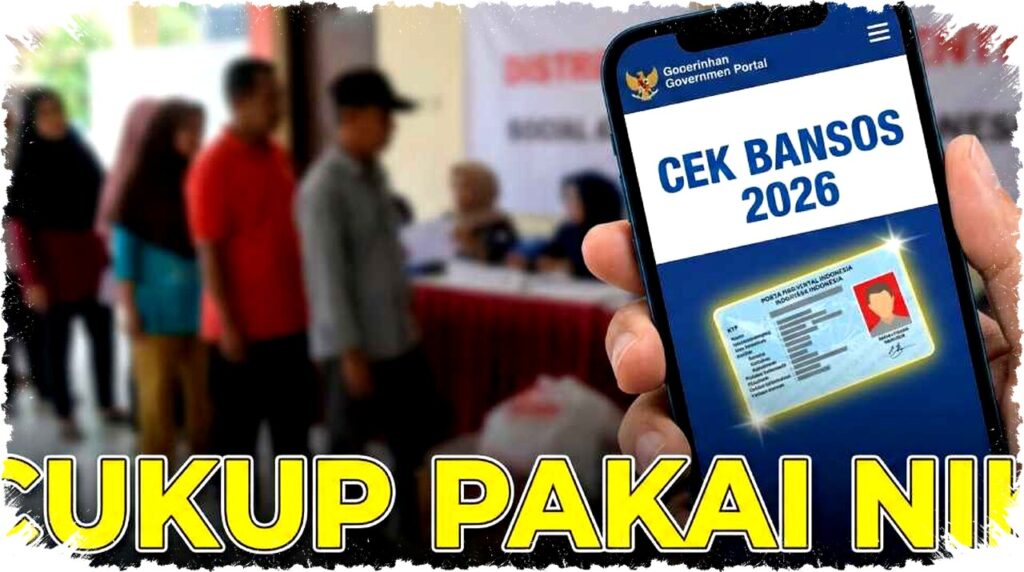 Cara Cek Desil Bansos PKH dan BPNT 2026 Hanya Dengan NIK KTP Waspadai Risiko Kejahatan Siber!