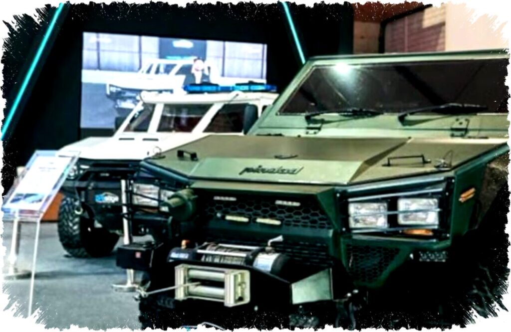 Pindad Maung MV1 dan MV2 4×4 Tampil Perkasa di IIMS 2026 Buktikan Kehebatan Kendaraan Taktis Nasional