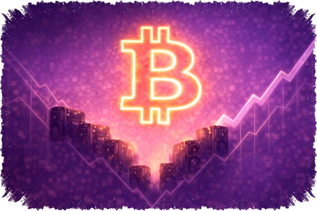 Bitcoin Hashrate Pulih Tajam dalam Bentuk V Miners Optimis Harga BTC Akan Melonjak Lebih Tinggi