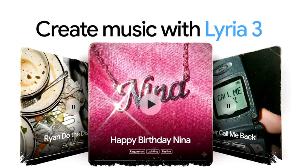 Google Hadirkan Fitur Musik AI Lyria 3 di Gemini, Ciptakan Lagu Custom Lewat Prompt Sederhana