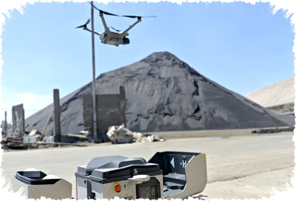 DJI Dock 3: Solusi Modern Pantau Stok Material Tambang dengan Drone Otomatis dan Data Akurat