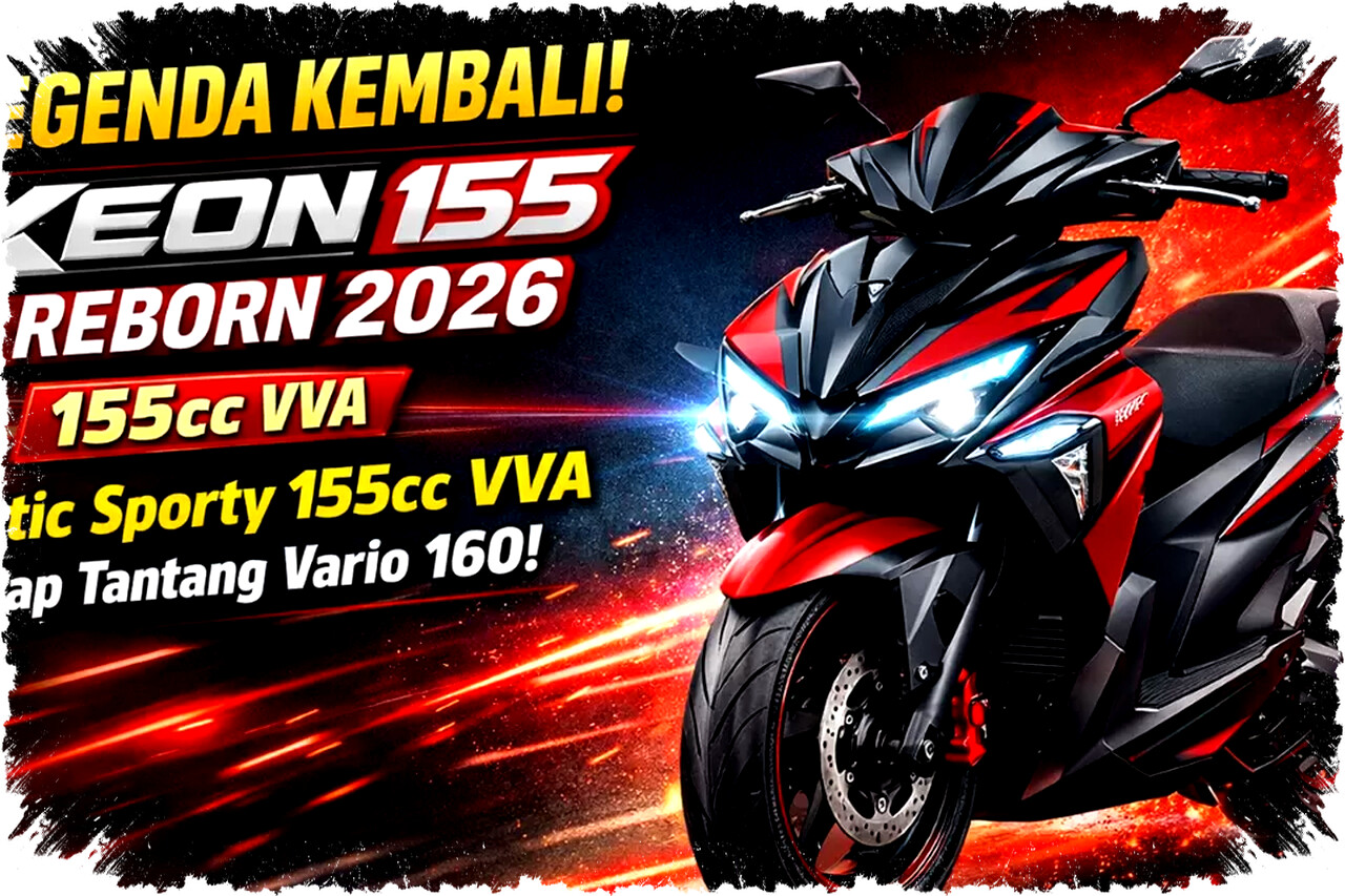 All New Yamaha Xeon 155 Reborn 2026: Desain Futuristik & Mesin VVA Siap Guncang Segmen Matic Sporty All New Yamaha Xeon 155 Reborn 2026: Desain Futuristik & Mesin VVA Siap Guncang Segmen Matic Sporty