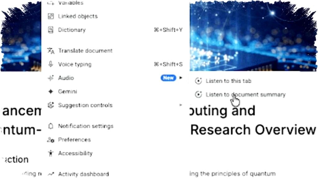 Kini Google Docs Bisa Diubah Jadi Podcast: Gemini Hadirkan Ringkasan Audio Cerdas untuk Dokumen Panjang Anda!