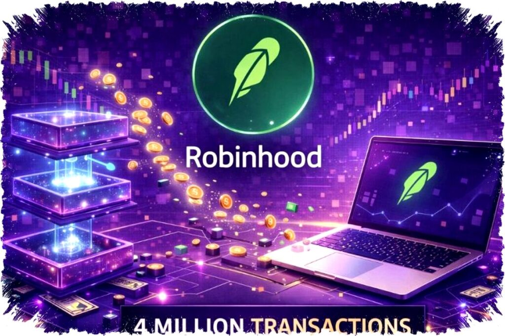 Robinhood Catat 4 Juta Transaksi di Testnet Layer-2 Minggu Pertama: Jalan Baru Menuju Aset Tokenized dan Trading 24/7
