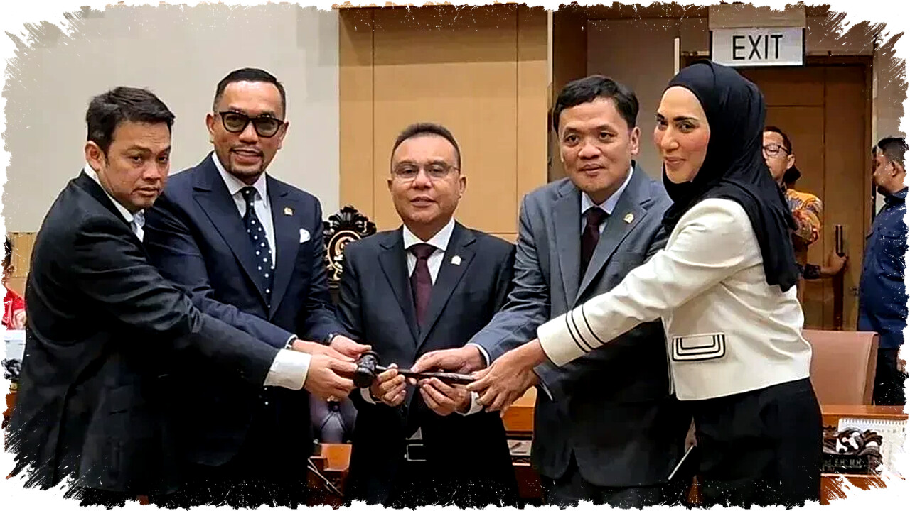Ahmad Sahroni Resmi Kembali Jadi Wakil Ketua Komisi III DPR RI, Akhir Masa Transisi dan Balik ke Kursi Strategis