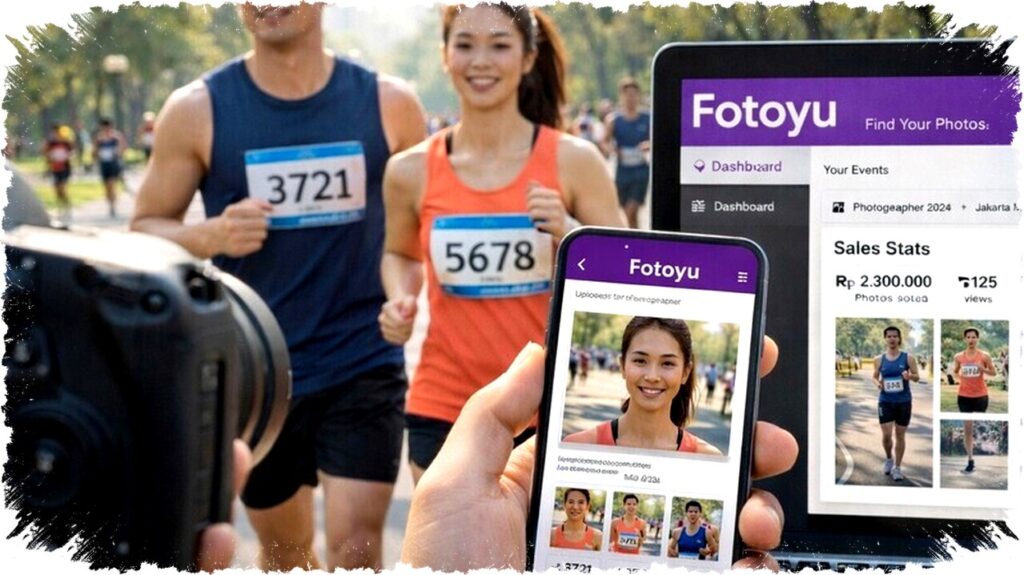 Dari Event ke Aplikasi: Fotoyu Hadirkan Cara Praktis Pelari Temukan dan Beli Foto Profesional dengan Teknologi AI Canggih