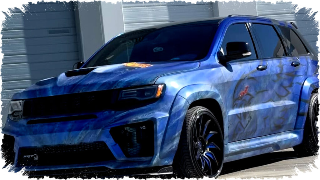 Chief Keef Punya Dua Jeep Trackhawk 707-HP Kustom West Coast Customs, Desain Brutal dan Wrap Blue Chrome Bikin Geger!