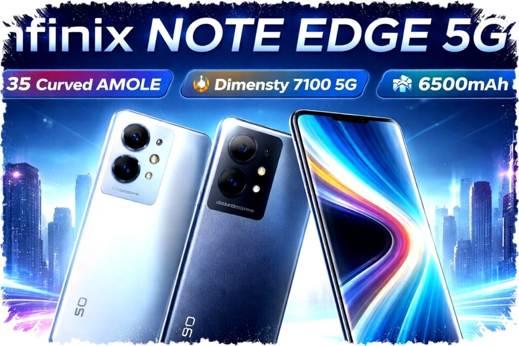Infinix Note Edge 5G+: Smartphone Layar Lengkung dan Performa Gahar Rp3 Jutaan yang Guncang Pasar Gadget Anak Muda!