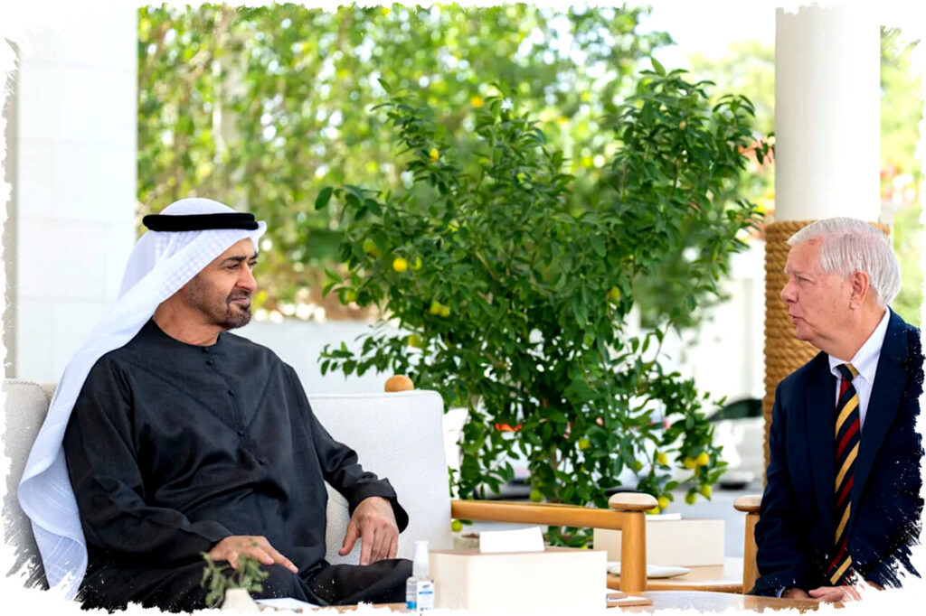 MBZ Hadir dan Tampil Prima di Abu Dhabi, Singkirkan Rumor Kesehatan Usai Temui Senator AS Lindsey Graham